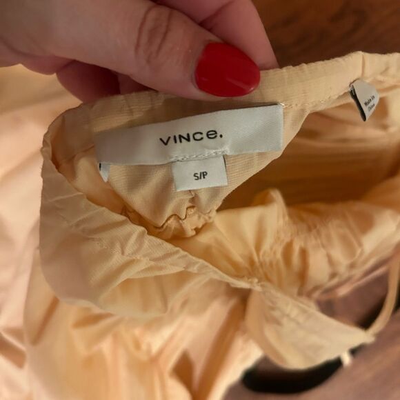 Vince Ruched Midi Cami Dress Small EUC - Picture 6 of 6